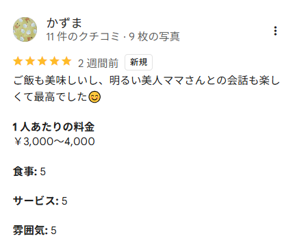 クチコミ