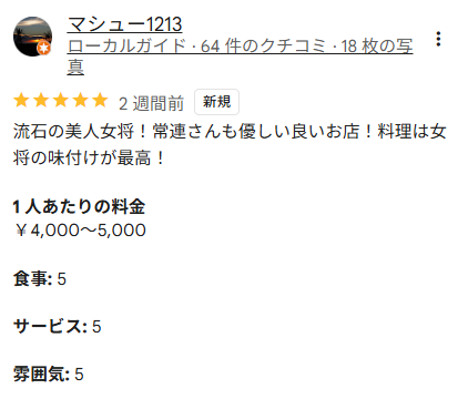 クチコミ